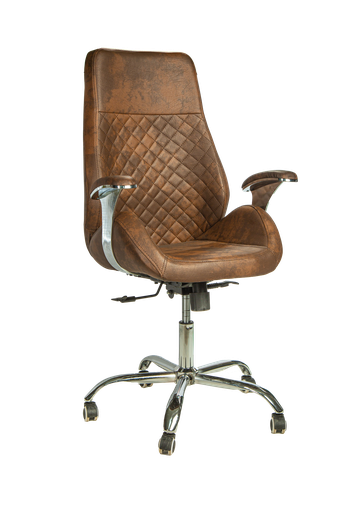 كرسي حوض جلد متحرك